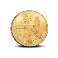Бельгия 2½ евро 2024 года - Спасите пчел в Бел (в коинкарте) _3