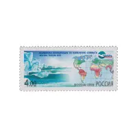 2003-ЭМБЛЕМА-КОНФЕРЕНЦИИ-НА-ФОНЕ-КАРТЫ-МИРА.-АНТАРКТИЧЕСКИЙ-ПЕЙЗАЖ