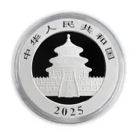 Китай 10 юань 2025 года Панда (Серебро 0.999)_1