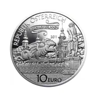 Австрия 10 евро 2011 года - Линдворм из Клагенфурта - в буклете (Серебро 0.925)_3