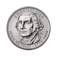 США 25 центов 2026 года - 250 лет независимости США - Война за независимость (D)