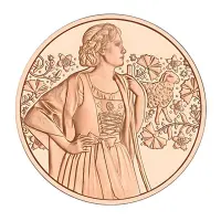 Австрия 10 евро 2026 года - Традиции и мода - Лоден