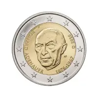 Германия 2 евро 2026 года - Конрад Аденауэр (A)