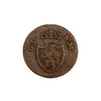 Гессен-Дармштадт - 1 пфенниг 1819 года_1