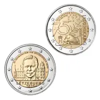 Люксембург - Набор из 2 монет 2 евро 2025 года_3