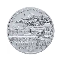 Австрия 10 евро 2006 года - Ноннбергское аббатство - в буклете (Серебро 0.925)_3