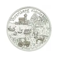 Австрия 10 евро 2013 года - Форарльберг - в буклете (Серебро 0.925)_1