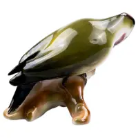 Статуэтка Дятел, фарфор, роспись, завод Lichte, ГДР, 1950-1960 гг._2
