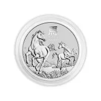 Австралия 50 центов 2026 года - Год Лошади (Серебро 0.999)