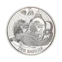 Австрия 10 евро 2009 года - Венский Василиск - в буклете (Серебро 0.925)_3