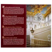 Австрия 10 евро 2006 года - Аббатство Гёттвейг - в буклете (Серебро 0.925)_1