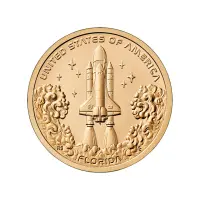 США 1 доллар 2025 года - Амер иннов-Мыс Канаверал - Спейс шаттл - Флорида (D)