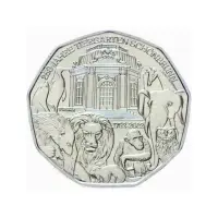 Австрия 5 евро 2002 года - 250 лет Шёнбруннскому зоопарку - в буклете (Серебро 0.800)_2