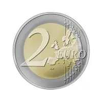 Литва 2 евро 2024 года - Соломенные сады_1