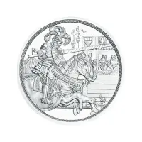 Австрия 10 евро 2019 года - Рыцарство - в буклете (Серебро 0.925)_2