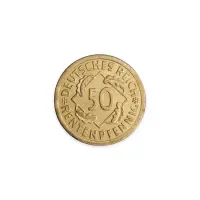 Германия 50 рентенпфеннигов 1924 года (A)