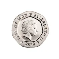 Остров Мэн годовой набор из 8 монет 2010 года_9