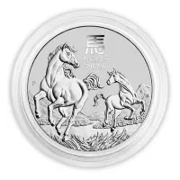 Австралия 1 доллар 2026 года - Год Лошади (Серебро 0.999)