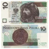 Польша - Банкнота 10 злотых 2016 года