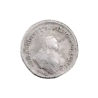 Российская империя - 1 полуполтинник 1751 года (Серебро 0.800)