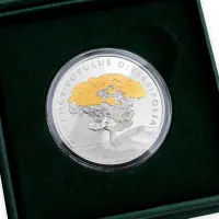 Казахстан 200 тенге 2020 год Тополь разнолистный Populus diversifolia_1