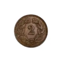 Швейцария - 2 раппена 1912 года