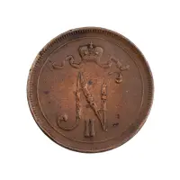 Финляндия - 10 пенни 1916 года_1