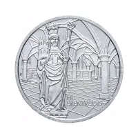 Австрия 10 евро 2006 года - Ноннбергское аббатство - в буклете (Серебро 0.925)_2