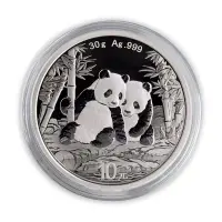 Китай 10 юань 2026 года Панда (Серебро 0.999)