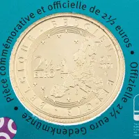 Бельгия 2½ евро 2021 г-Чемп Евр по футб EURO 2020(в коинк)_3