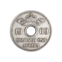 Германская Восточная Африка - 10 геллеров 1909 года_1