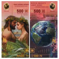 Земля королевы Мод (Антарктида) - Набор из 6 сув банк 2025 г - Этапы эволюции человека_5