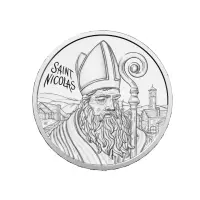 Швейцария - 20 франков 2024 года - Святой Николай (Серебро 0.999)