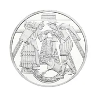 Австрия 10 евро 2003 года - Дворец Шлосс Хоф - в буклете (Серебро 0.925)_3