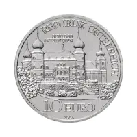 Австрия 10 евро 2004 года - Замок Артштеттен - в буклете (Серебро 0.925)_2