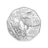 Австрия 5 евро 2015 года - 60 лет вооружённым силам - в буклете (Серебро 0.800)_1