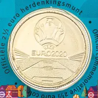 Бельгия 2½ евро 2021 г-Чемп Евр по футб EURO 2020(в коинк)_2