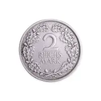 Германия 2 рейхсмарки 1926 года - Серебро 0.500 (A)