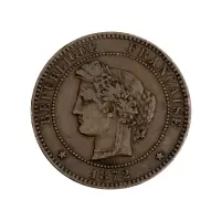 Франция - 10 сантимов 1872 года (A)_1