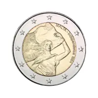 Мальта 2 евро 2014 года - 50 лет Независимости Мальты