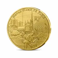 Франция ¼ евро 2025 года - Всемирное наследие ЮНЕСКО - Собор Парижской Богоматери1