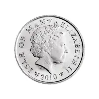 Остров Мэн годовой набор из 8 монет 2010 года_11