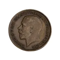 Великобритания - 1 пенни 1917 года_1
