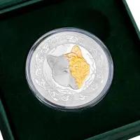 Казахстан 200 тенге 2018 год Культовые животные тотемы кочевников - Небесный волк_1