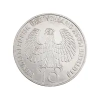 Германия - 10 марок 1972 год - XX летние Олимпийские Игры, Мюнхен 1972 - Факел - D (Серебро 0.625)_1