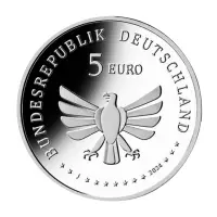 Германия 5 евро 2024 года - Каменный шмель (J)_1