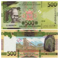 Гвинея - Банкнота 500 франков 2018 года