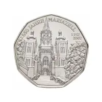 Австрия 5 евро 2007 года - 850 лет городу Мариацелль - в буклете (Серебро 0.800)_2