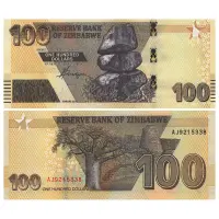 Зимбабве - Банкнота 100 долларов 2020 года