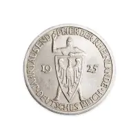 Германия 3 рейхсмарки 1925 года - Серебро 0.500 (A)_1
